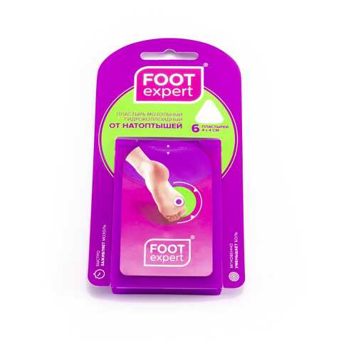 Пластырь Foot Expert гидроколлоидный 40 мм х 40 мм 6 шт. в АСНА