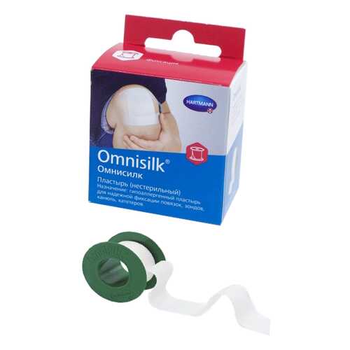 Пластырь Omnisilk фиксирующий 2,5 см х 5 м 1 шт. в АСНА