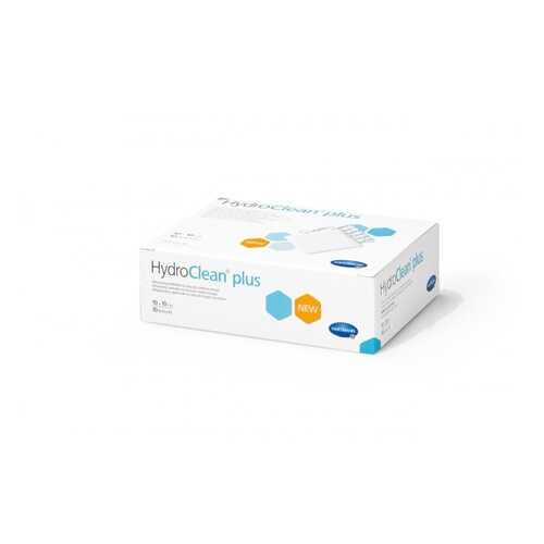 Повязки HydroClean plus суперабсорбирующие 10 см х 10 см 10 шт. в АСНА