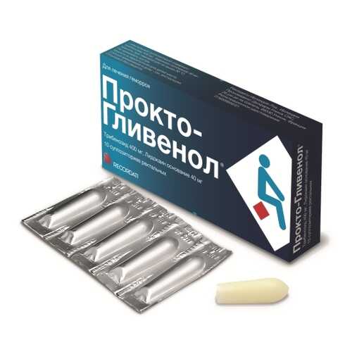Прокто-Гливенол суппозитории ректальные 10 шт. в АСНА