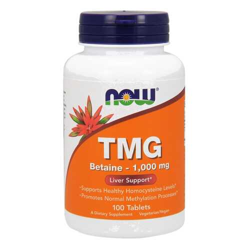 Для печени NOW Tmg 1000 мг таблетки 100 шт. в АСНА