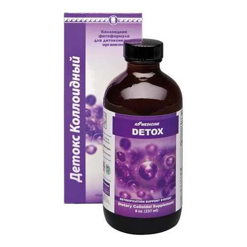 Коллоидная фитоформула Detox AD Medicine жидкость 237 мл в АСНА