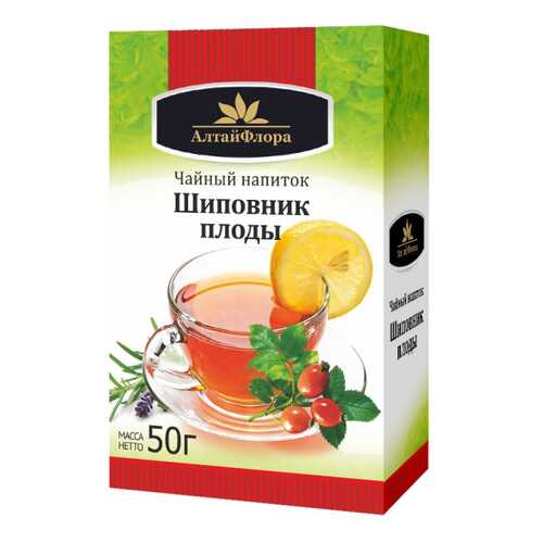 Чайный напиток Шиповник плоды 50 г АлтайФлора в АСНА