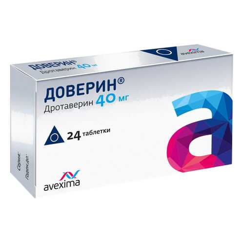 Доверин таблетки 40 мг №24 в АСНА