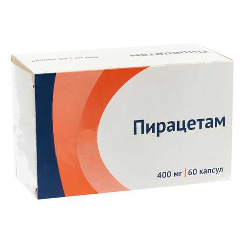 Пирацетам капс 400 мг N60 в АСНА