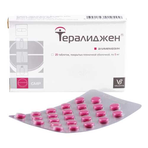 Тералиджен таблетки 5 мг 25 шт. в АСНА