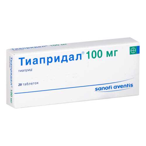 Тиапридал тб 100 мг №20 в АСНА