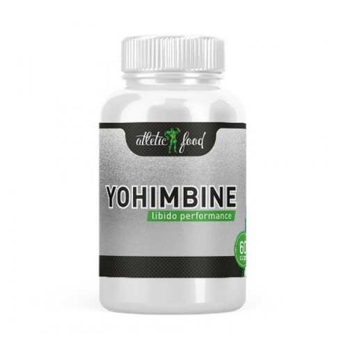 Йохимбин Atletic Food Yohimbine 150 мг капсулы 60 шт. в АСНА