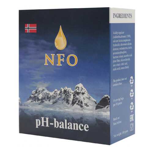 Добавка Norwegian Fish Oil PH-баланс порошок 14 шт. в АСНА