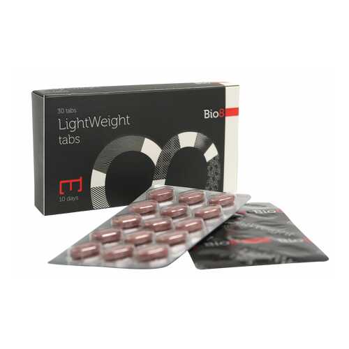БАД для снижения веса Bio8 LightWeight Tabs таблетки 30 шт. в АСНА