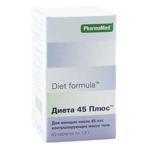 PharmaMed Диета 45 плюс таблетки 60 шт. в АСНА