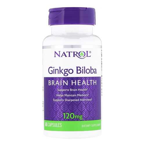 Гинкго билоба Natrol 120 мг 60 капсул в АСНА
