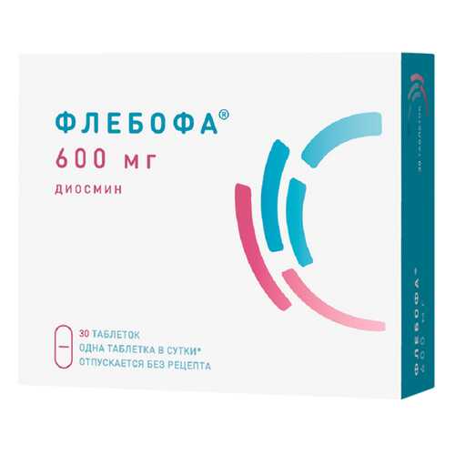 Флебофа таблетки 600 мг №30 в АСНА