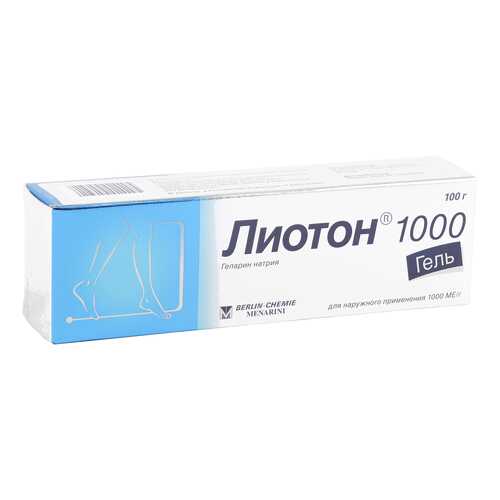 Лиотон 1000 гель 1000 ЕД/г 100 г в АСНА