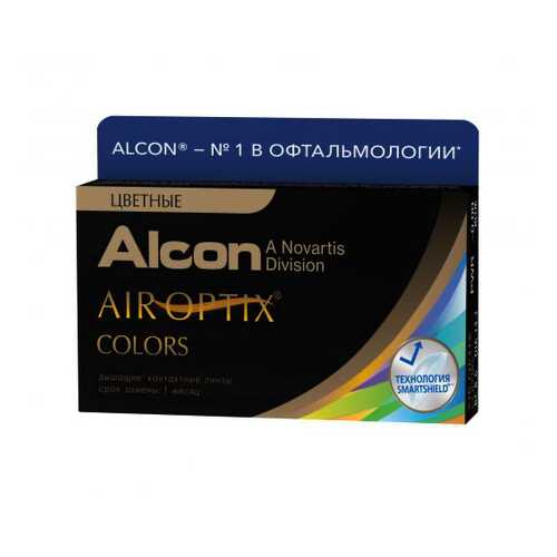 Контактные линзы Air Optix Colors 2 линзы R 8,6 -5,00 Карие в АСНА