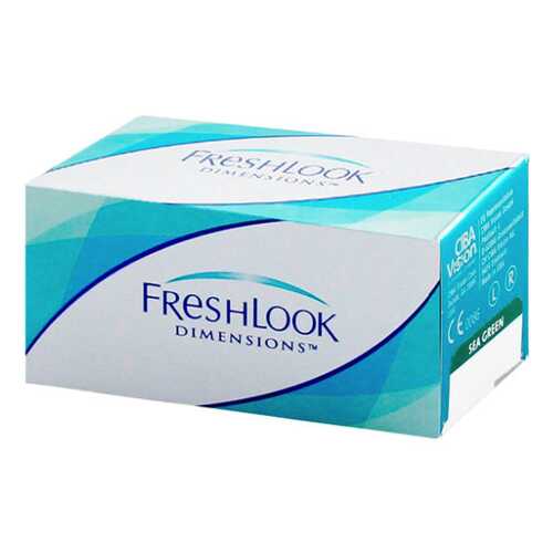 Контактные линзы FreshLook Dimensions 2 линзы без упаковки R 8,6 -4,50 Аква в АСНА