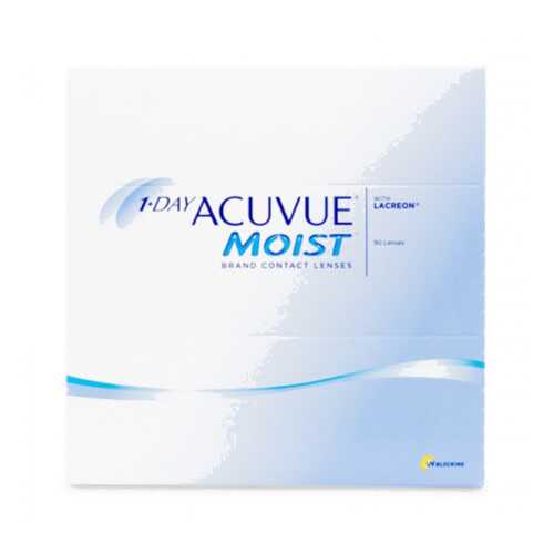 Контактные линзы 1-Day Acuvue Moist 90 линз R 9,0 -2,75 в АСНА