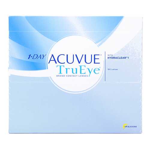 Контактные линзы 1-Day Acuvue TruEye 180 линз R 8,5 +1,00 в АСНА