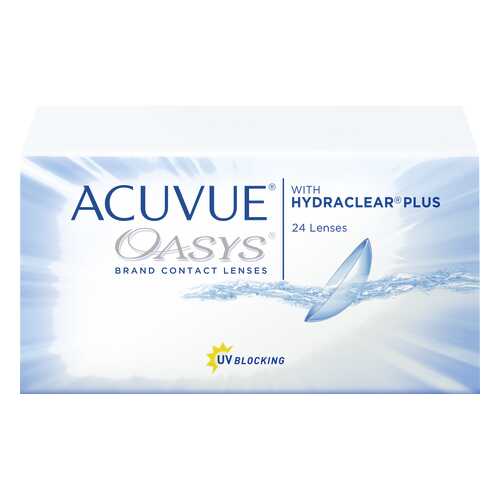 Контактные линзы Acuvue Oasys with Hydraclear Plus 24 линзы R 8,4 -4,25 в АСНА