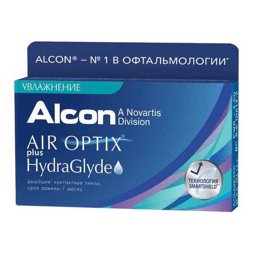 Контактные линзы ALCON Air Optix plus HydraGlyde 6 линз +4,00 в АСНА