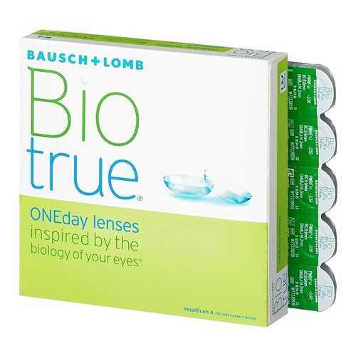 Контактные линзы Biotrue ONEday 90 линз +3,00 в АСНА