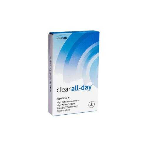Контактные линзы ClearLab Clear All-Day 6 линз R 8.6 -04,25 в АСНА