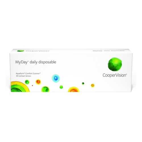 Контактные линзы MyDay Daily disposable 30 линз R 8,4 +2,00 в АСНА