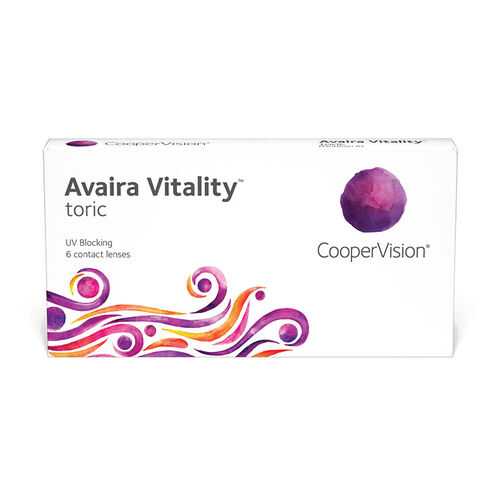 Линзы контактные CooperVision Avaira Vitality toric 6 шт. +5,5/1,75/50 в АСНА