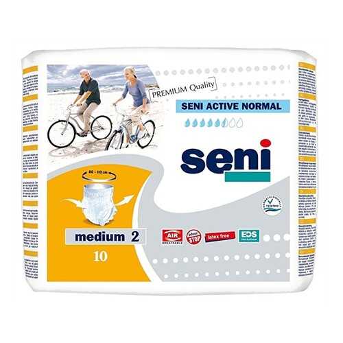 Подгузники для взрослых SENI Active Normal Medium, 10 шт. в АСНА