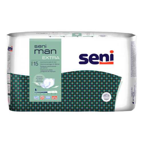 Прокладки Seni Man Extra урологические 28 см в АСНА