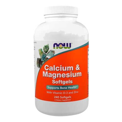 Кальций NOW Calcium&Magnesium 240 капс. в АСНА