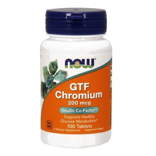 Now GTF Chromium 200 мкг таблетки 100 шт. в АСНА