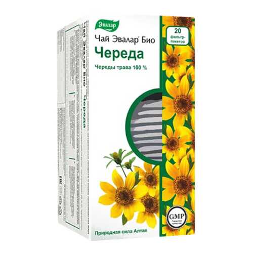 Чай Эвалар БИО череда, 20 фильтр-пакетов в АСНА