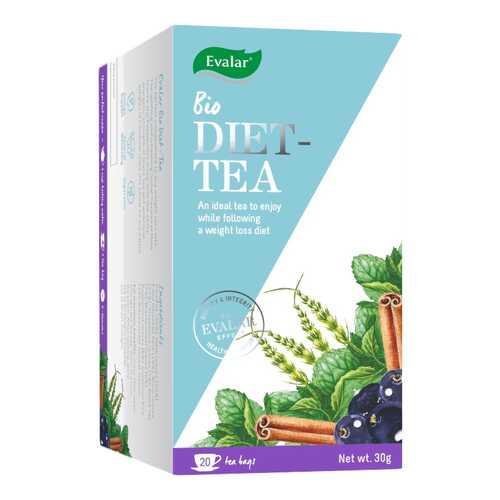 Чай Эвалар БИО Диетический (Evalar Bio Diet-Tea), 20 фильтр-пакетов, Эвалар в АСНА