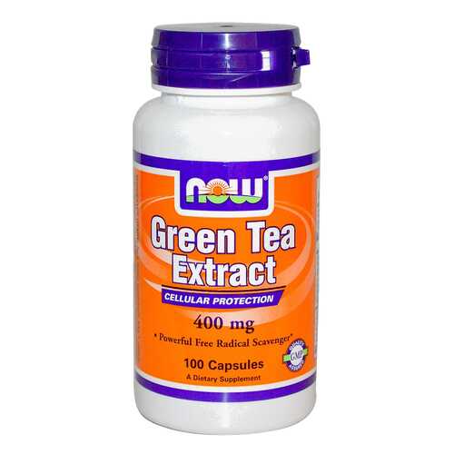 Добавка для здоровья NOW Green Tea Extract 100 капс. в АСНА