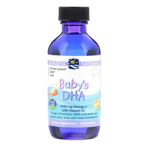 Omega-3 Nordic Naturals Baby's Dha With Vitamin D3 60 мл в АСНА