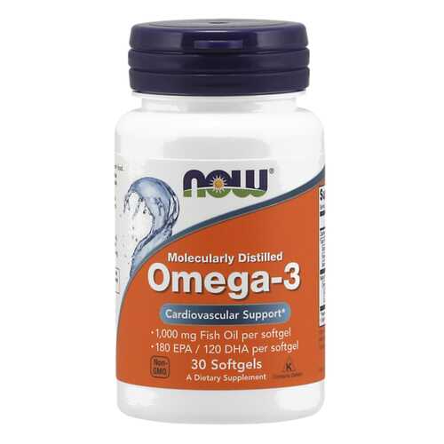 Omega-3 NOW 30 капс. в АСНА